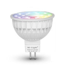 LED spot RGB + CCT - 4W MR16 - FUT104 Mi-light 2.0 LED spot RGB + CCT - 4W MR16 - FUT104 Mi-light 2.0